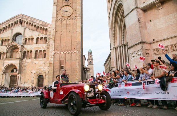 La 1000 Miglia 2023 fa tappa di Parma giovedì 15 giugno. Un’occasione per il commercio del centro