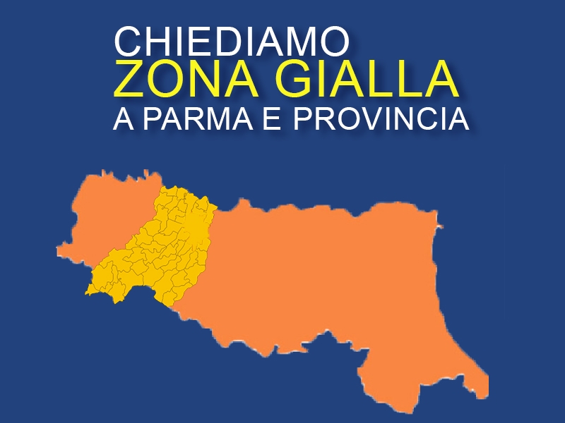 Le Associazioni di categoria chiedono la zona gialla per Parma e provincia
