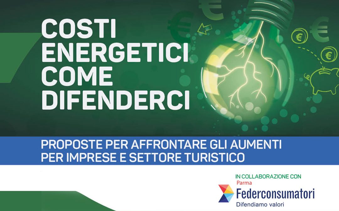 “Costi energetici, come difenderci”, rivedi la registrazione del webinar di Confesercenti Parma in collaborazione con Federconsumatori